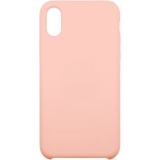 Чехол для iPhone InterStep для iPhone X SOFT-T METAL ADV розовый